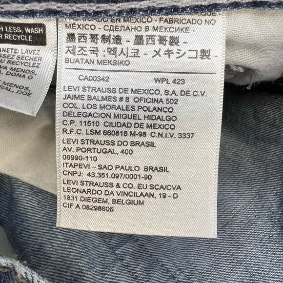 Levi's 514 Jeans Men's 29x32 Blue Straight Leg Medium Wash Normcore Dad Jeans - Picture 6 of 11